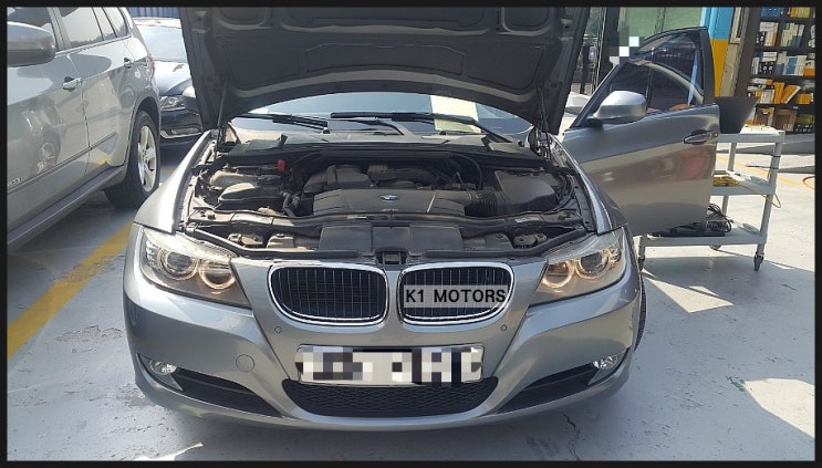  BMW정비센터 K1모터스 320i 계기판 배터리경고등점등 발전기고장 