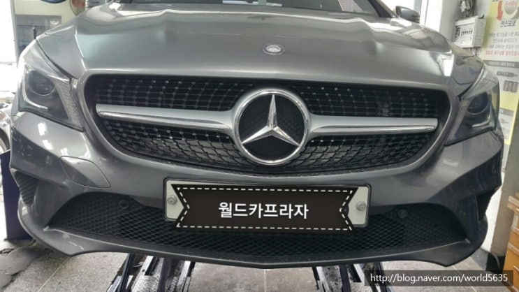  ( 벤츠 CLA200 ) 은평구/서대문구 수입차정비 벤츠CLA200 전브레이크패드교환 후브레이크패드교환
