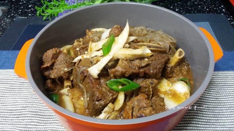 소갈비 양념 만드는 법 어렵지 않네요/소갈비찜 재우기