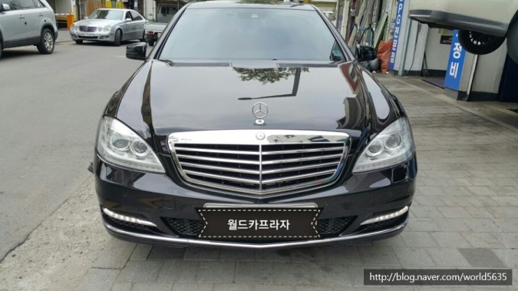  ( 벤츠 S350  ) W221 은평구/서대문구 수입차정비 벤츠S350 블루텍 엔진오일쿨러 및 크랭크씰 작업