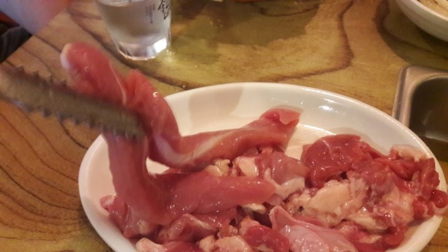  오리 특수부위 염통 맛이 기가 막힘
