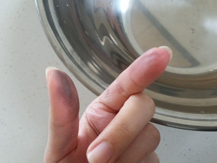 새로 산 스테인레스 볼 연마제 세척하는 방법!