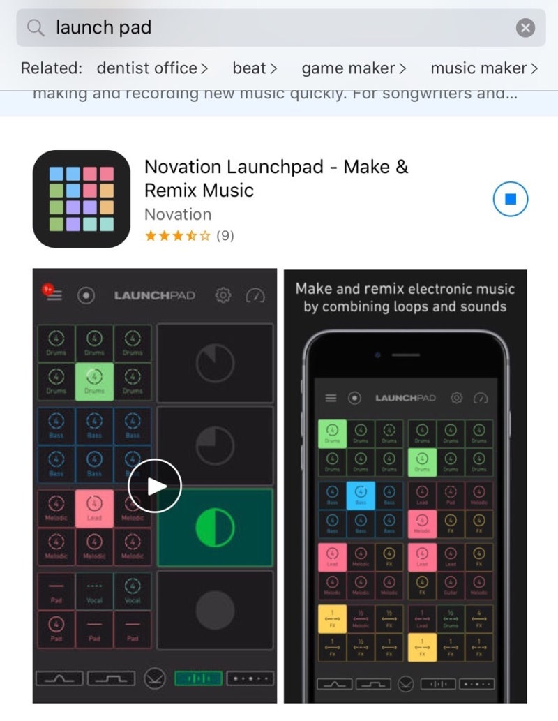 스마트폰으로 Loop! Launchpad App (런치패드 앱) 으로 Loop 실행하기 : 네이버 블로그