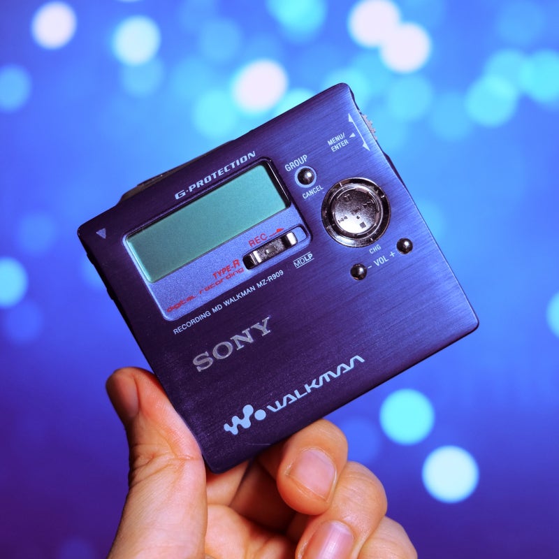 SONY ポータブルMDレコーダー MZ-R909 Sony】PMDプレーヤー MD-R909