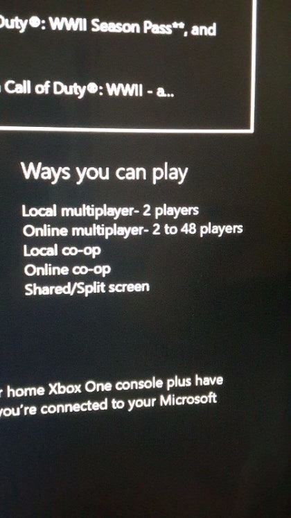 Call of Duty:WWII has now been changed to 2-18 Players. : r/xboxone