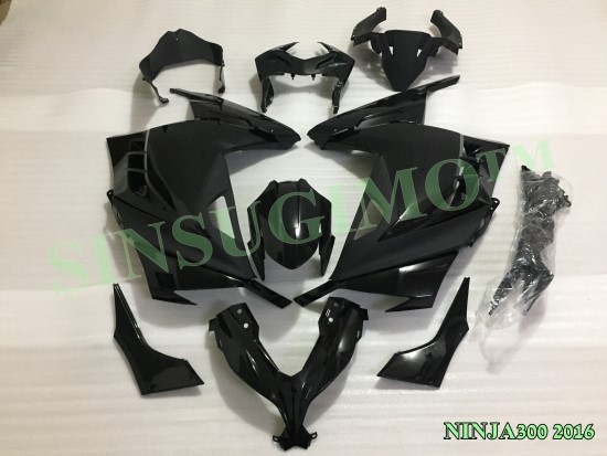  #KAWASAKI NINJA300#SINSUGIMOZXTMFAIRING #ALL유광검정컬러