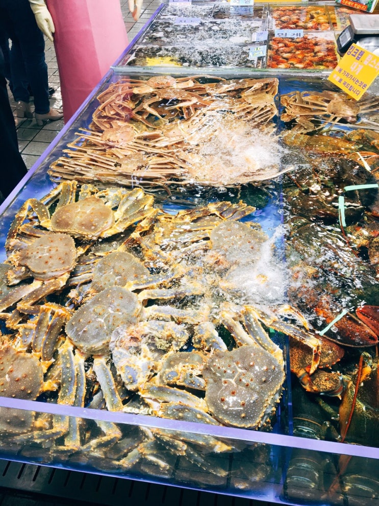  인천 종합어시장 양념 식당