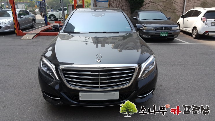  벤츠 W222 클래스 필립스 공기청정기 장착
