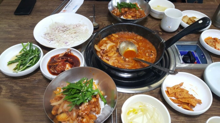  구포 낙지볶음 맛집 조방낙지