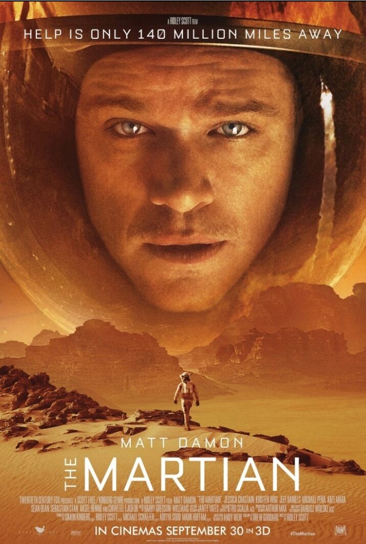 잉홀의 Screen  English: The  Martian (A Movie  Trailer)