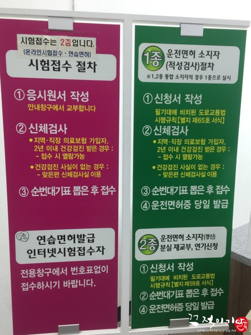 현장에서 운전면허 적성검사 갱신(준비물 건강검진 신체검사) : 네이버 블로그