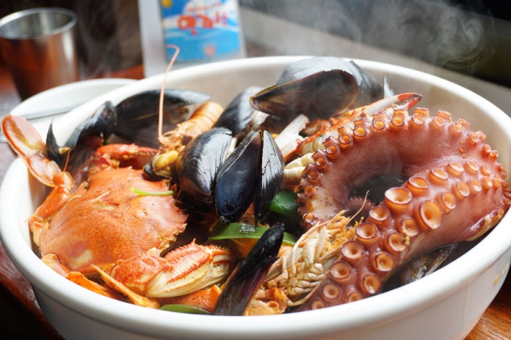  섭지코지 맛집, 제주도 해물라면은 그대와 함께 라면