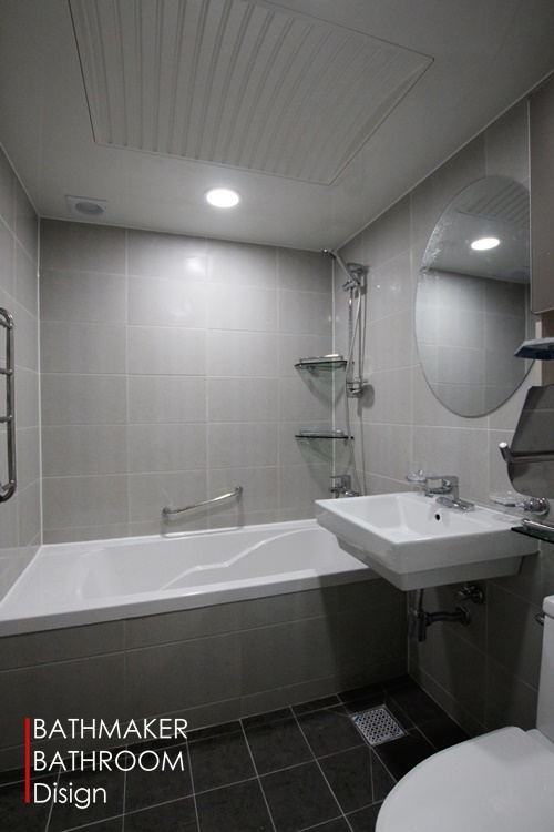 기본형 욕실에 욕조를 추가해준 월계동 청백 아파트 욕실 리모델링, 욕실 리모델링 비용, 저렴한 욕실 리모델링
