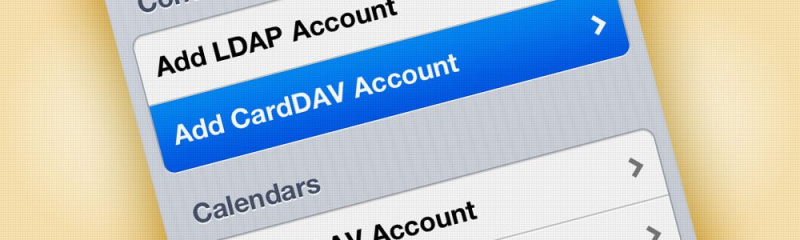cardDAV 사용으로 핸드폰 분실에도 전화번호를 지키세요~ : 네이버 블로그