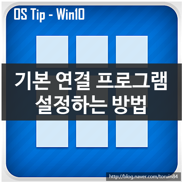 Windows 10에서 기본 연결 응용 프로그램을 설정하는 방법