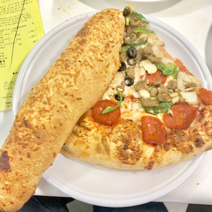 코스트코 양평점 푸드코트 피자, 불고기 베이크 먹방후기