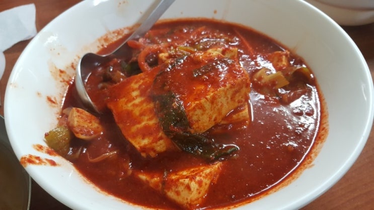  대전 광천식당 두부 두루치기 먹고 왔습니다. 