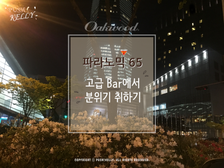  [인천송도]오크우드 파라노믹65 | 메인 Bar