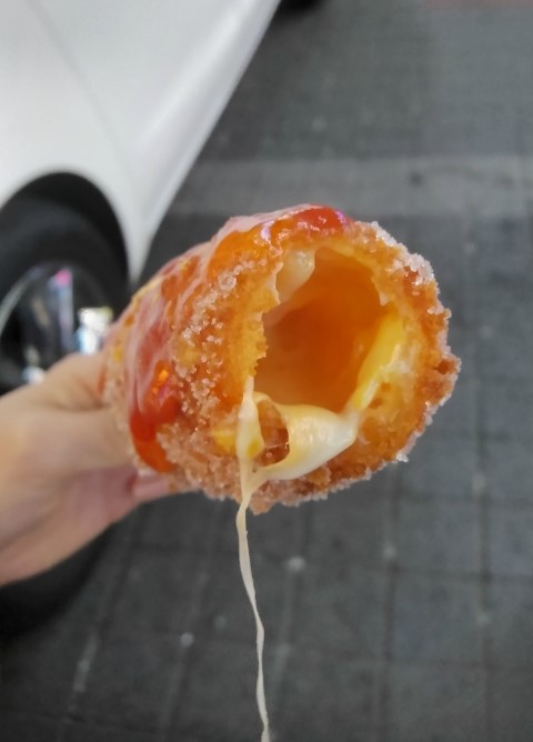  명량핫도그 메뉴 모짜체다 