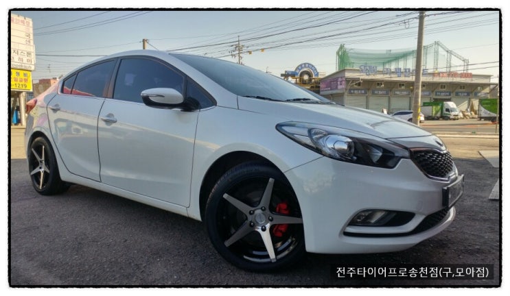  전주휠타이어 k3 뉴볼테라 17인치 금호타이어 ta31 215/45R17