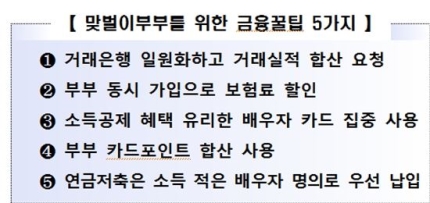 [강금융씨의 고민타파]맞벌이 부부 보험료 할인 받을 수 있다고?(곰바이)