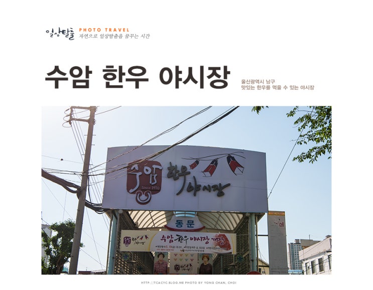  수암 한우 야시장에서 울산여행의 묘미를 즐기다