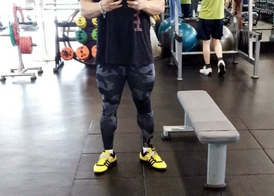 언더아머 히트기어 컴프레션 카모블랙 남성 레깅스 타이즈