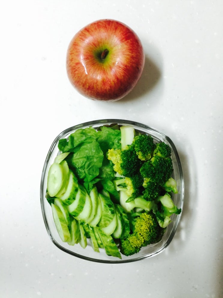 상추다이어트 1일차 (상추샐러드)