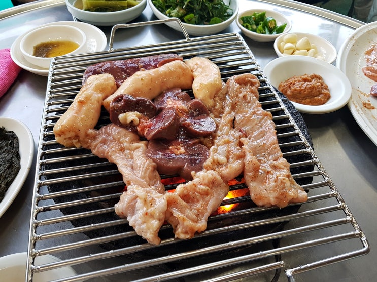 여수 학동/시청 '경동소양곱창구이' 양곱창