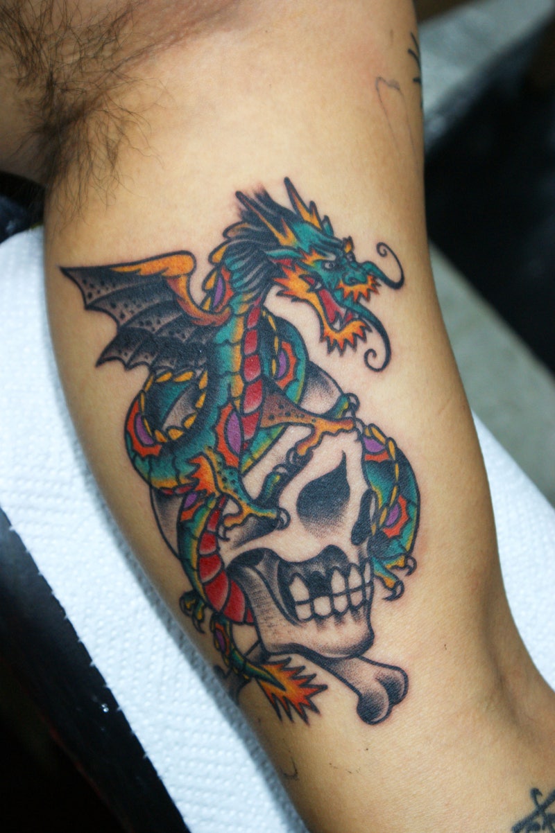 하나씩 채워나가는 재미가 솔솔한 올드스쿨 타투 : 네이버 블로그, image size:800x1202