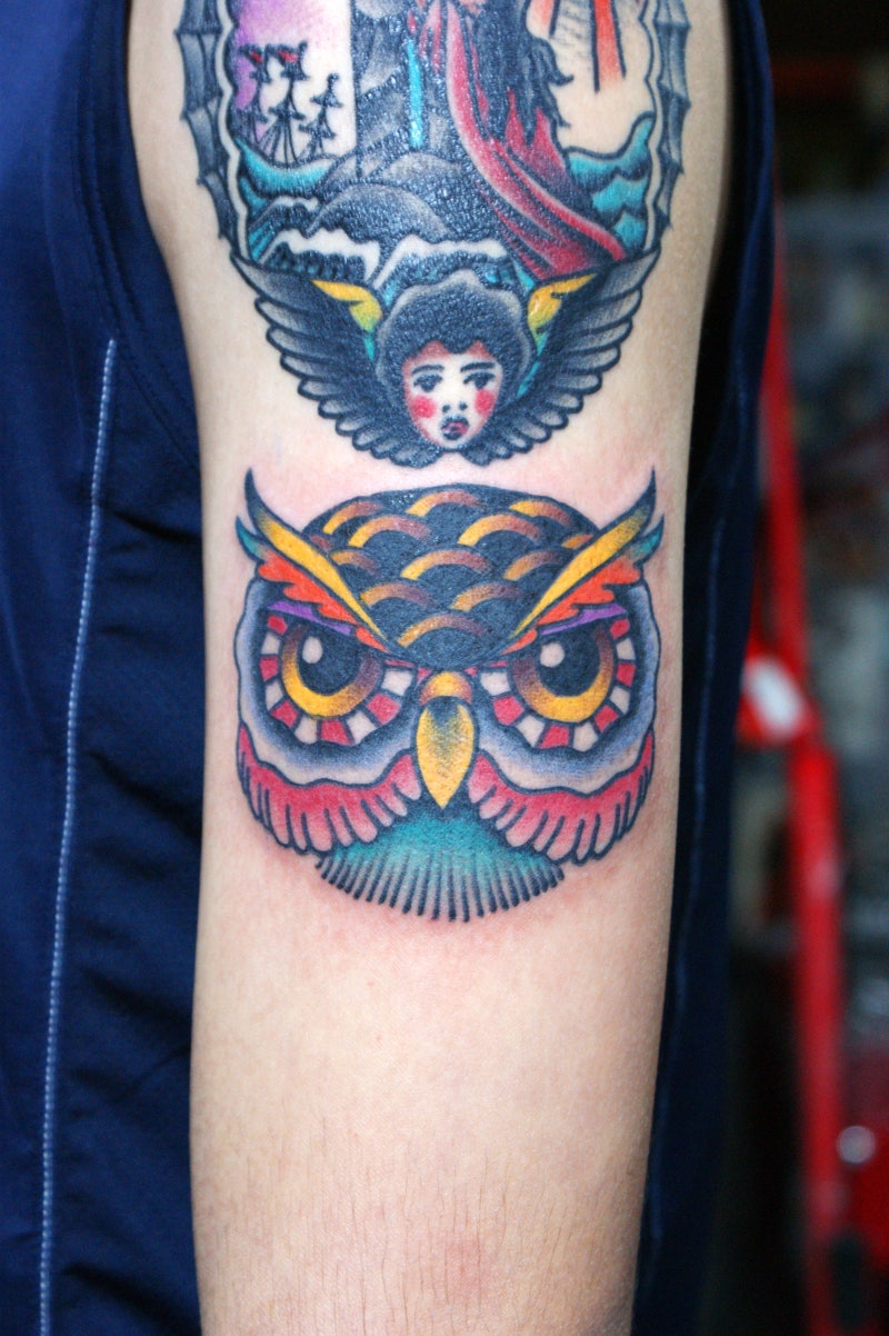 하나씩 채워나가는 재미가 솔솔한 올드스쿨 타투 : 네이버 블로그, image size:800x1202