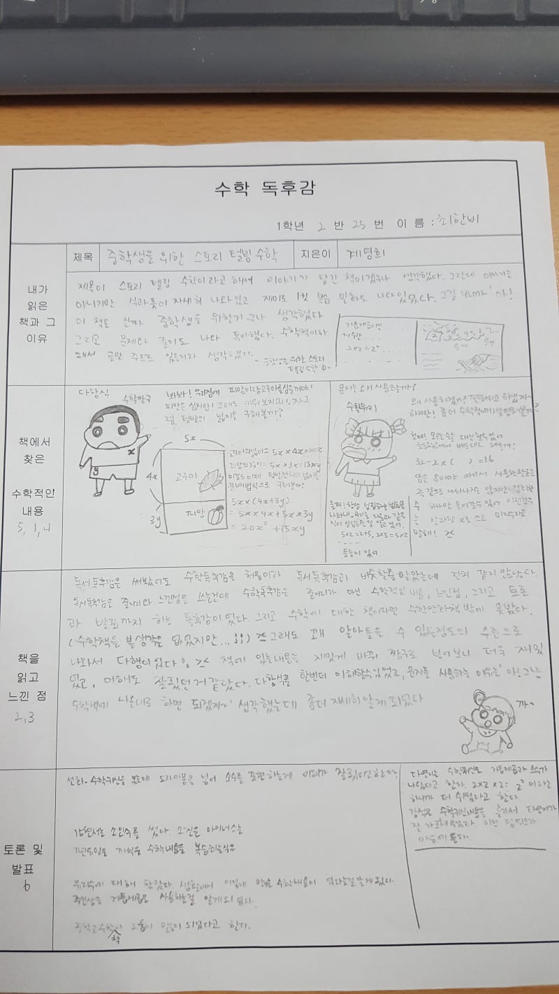 수학 독후감 : 네이버 블로그 수학 독후감 : 네이버 블로그