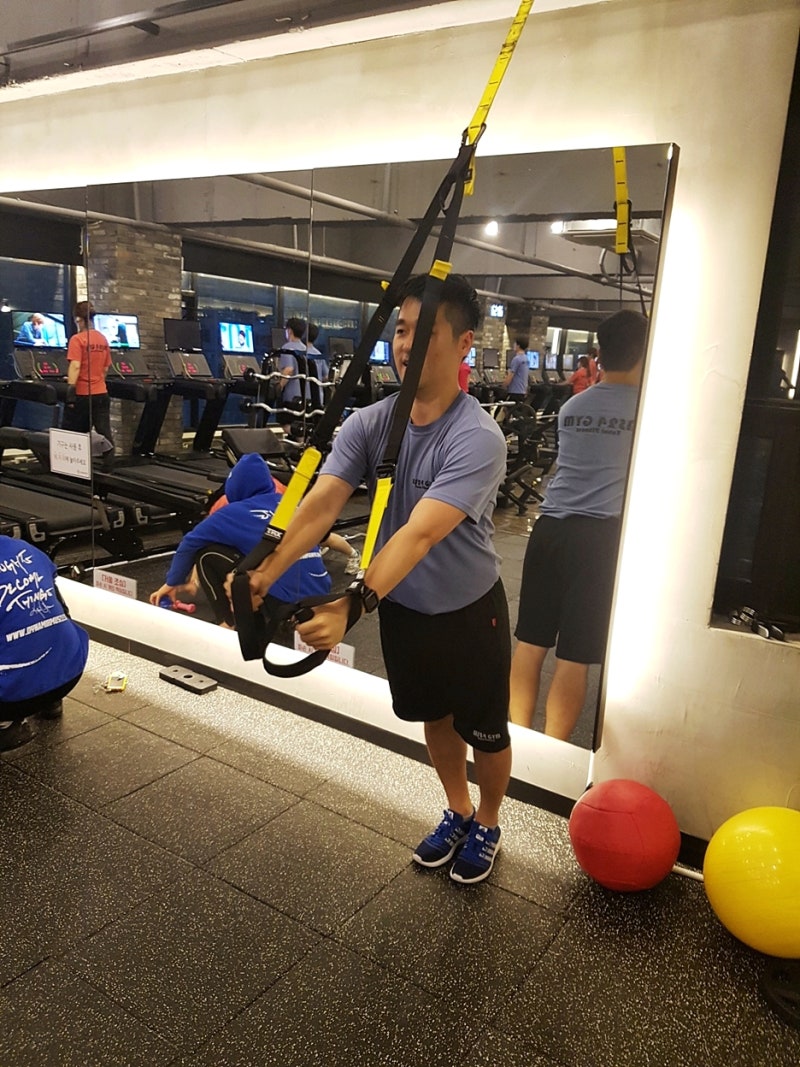삼산동 헬스장, TRX와 소도구를 활용한 상체운동 : 네이버 블로그