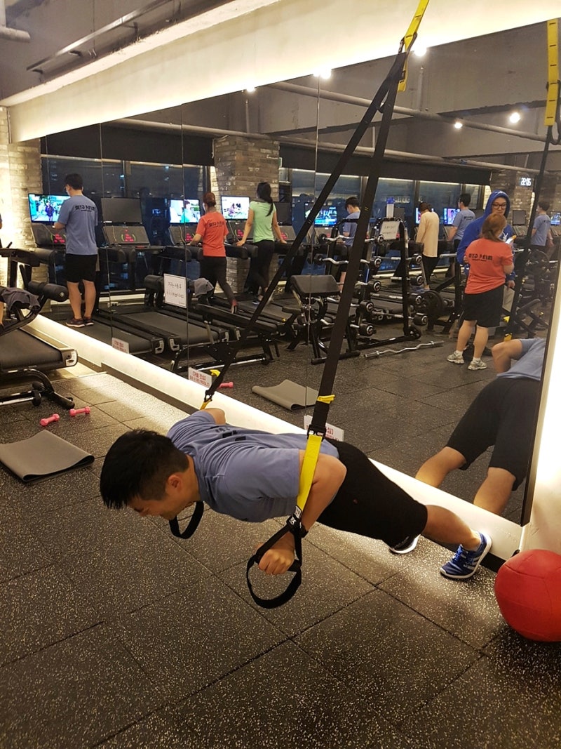 삼산동 헬스장, TRX와 소도구를 활용한 상체운동 : 네이버 블로그