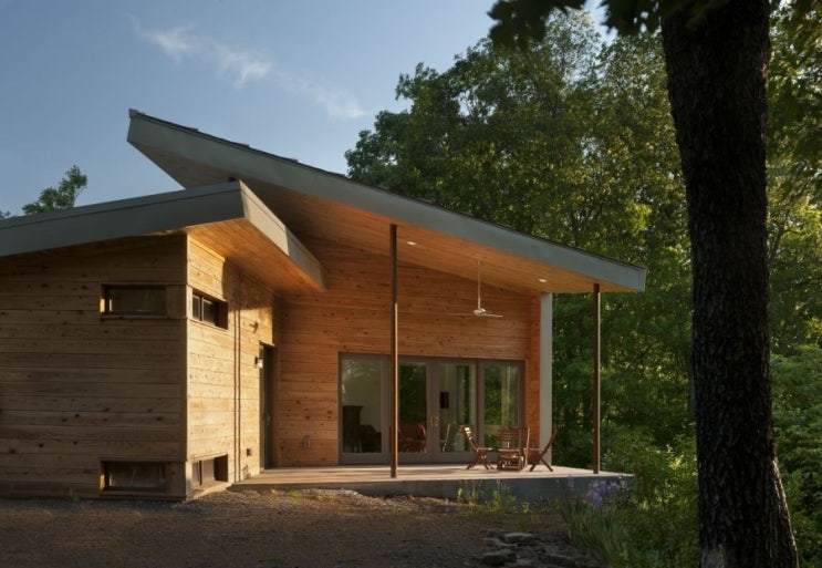 전주협소주택 숲 속 언덕위의 집, Ridge House by GriD Architects