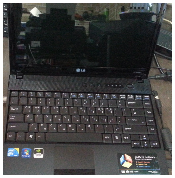울산 노트북 수리- 엘지 엑스노트(LG-XNOTE) R380-AR6WK 컴퓨터 업그레이드 LGR38