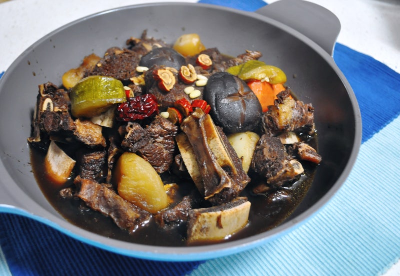 수입 소갈비 손질법과 핏물 빨리 제거하는 방법  f. 소갈비찜 만들기