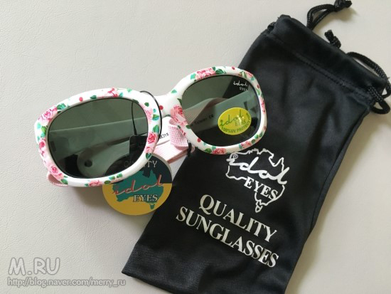 [육아템] 유아선글라스 구입! (아이돌아이즈 플로랄 유아선글라스)