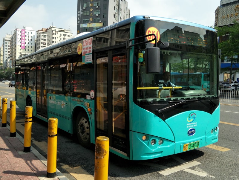 비야디 (比亚迪/BYD) 전기버스 시승기