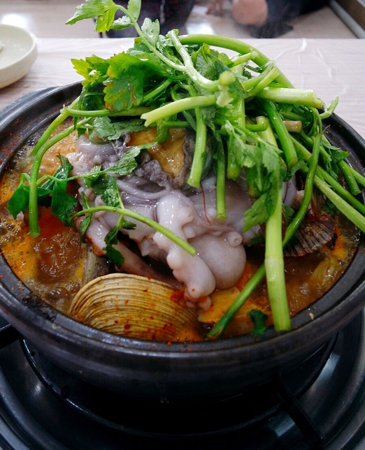  거제도맛집 해물뚝배기 성게비빔밥 맛있는 해물나라