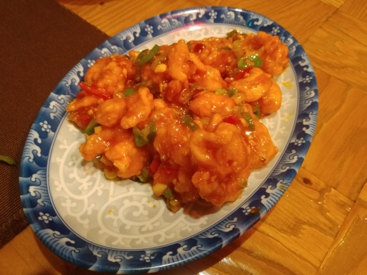  강남역 일일향에서 맛 본 납작탕수육!