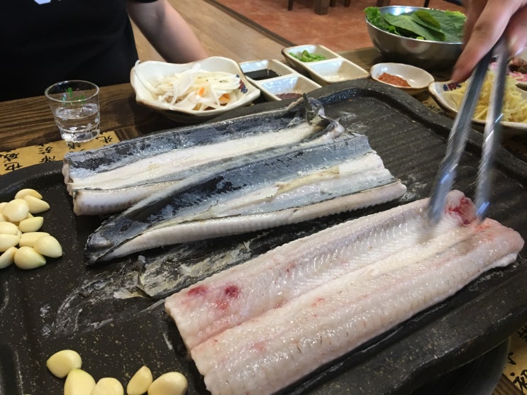  제주통큰장어 맛보기~