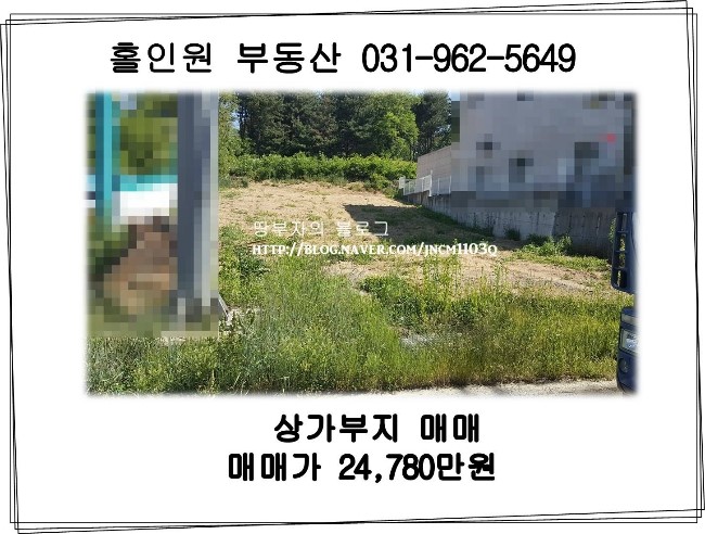 파주시 문산읍 상가부지 매매 (118평)