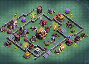 [Coc] 클래시오브클랜 장인기지 장인회관 4홀 배치모음 : 네이버 블로그
