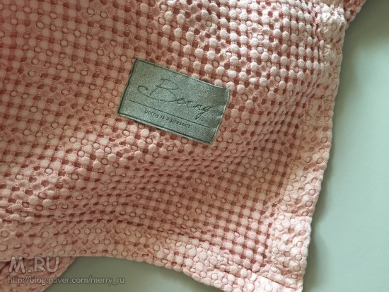 [육아템] 보니 모달와플블랭킷 (아기여름이불)