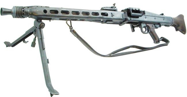 연합군에게 공포의 대상으로 유명했던 2차세계대전 나치독일의 MG42 기관총