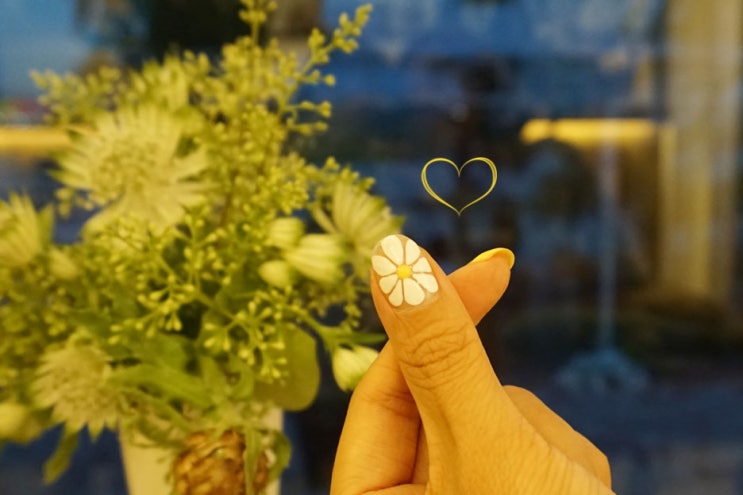  호평동 네일샵, 네일디바 평내호평역점, 화사한 봄꽃네일