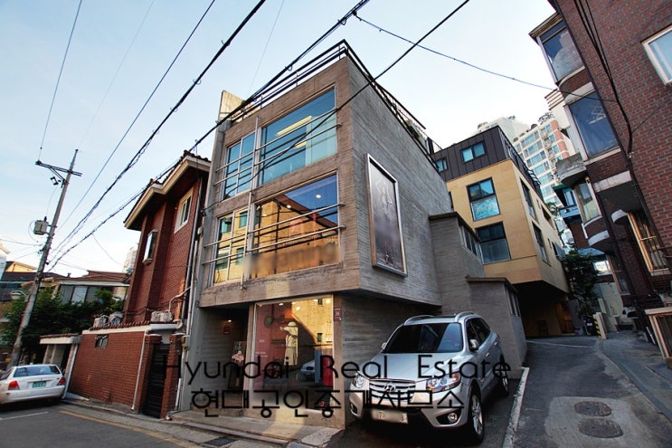  청담동 미니사옥임대 - 월500만, 총3개층, 옥외공간, 노출인테리어, 가까운 공영주차장, 빠른입주 가능, 냉난방기 완비, 바닥난방, 쇼룸공간