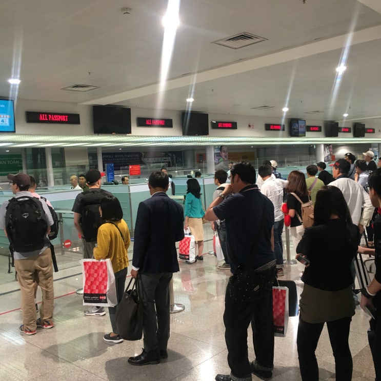  베트남 한달살기 +호치민 1일차 이스타 항공 연착, 인천공항 타코벨, 공항에서 베트남 비자받기
