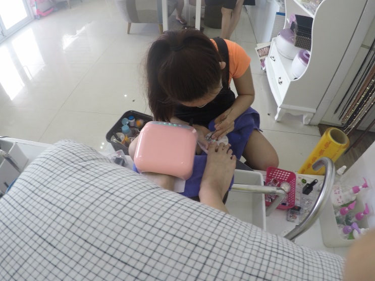  베트남 호치민 여자 혼자여행, 저렴하게 네일아트 받기